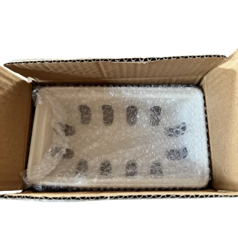 NIB Beedman 1802 Ceramic Soap Dish Farmhouse Caddy Ivory.